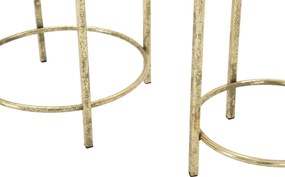 Sada 2 ks kvetinových stojanov Coppia zlatá