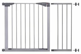 SPRINGOS Detská zábrana nastaviteľná 79-112 cm SPRINGOS BabyLock šedá