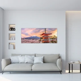 Obraz - Fuji (120x50 cm)