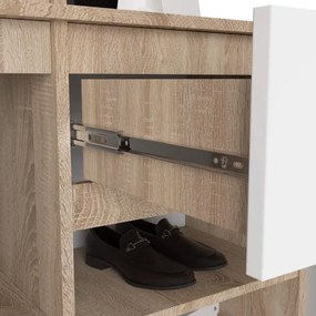 Predsieňová zostava ENTRO dub sonoma / biela