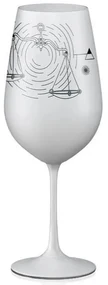 Crystalex pohár Zverokruhy Váhy biela 550 ml
