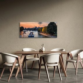Obraz - loď na vyhliadkovej plavbe (120x50 cm)