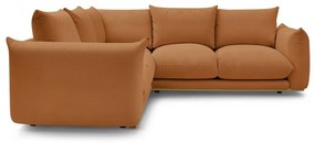 Oranžová rohová pohovka Ernest – Bobochic Paris