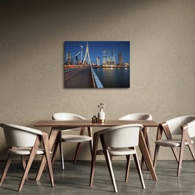 Obraz - Súmrak v Rotterdame, Holandsko (70x50 cm)