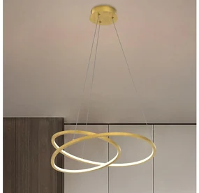 ONLI - LED Luster na lanku LIBERTY LED/30W/230V 4000K zlatá OL0377