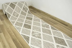 Šnúrkový behúň Stella D413A béžový/krémový