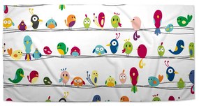 Sablio Uterák Vtáky - 70x140 cm