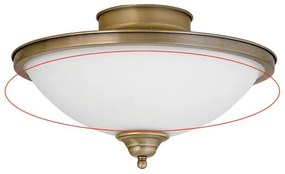 Rabalux - Náhradné sklo k stropnému svietidlu ELISETT E14