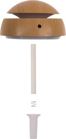 GiftyCity Mini aróma difuzér, dekor dreva