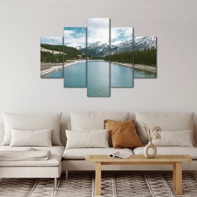 Obraz horskej krajiny (150x105 cm)