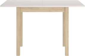 Rozkladací jedálenský stôl FLIP 80(160)X80 cm, kašmír/dub Cremona Torro
