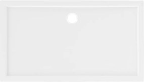 Mexen Flow, obdĺžniková sprchová vanička, slim, 80 x 140 cm, biela lesklá, 46R108014