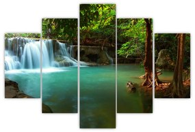 Obraz - panoráma vodopádov