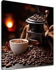Kávové obrazy do kuchyne Zátišie s Kávou