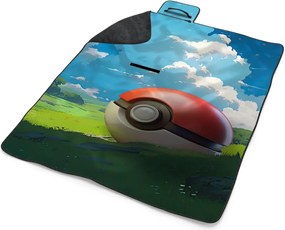 Sablio Plážová deka Pokemon ball Krajina: 200x140 cm
