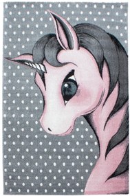 Ayyildiz, DOPREDAJ: 120x170 cm Dětský kusový koberec Kids 590 pink, 120x170, ružová, detská izba