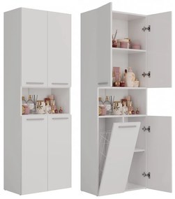 Kúpeľňová skrinka Neltossa 4 (biela). Akcia -20%. Vlastná spoľahlivá doprava až k Vám domov. 1132993