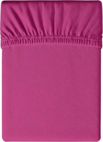 Bavlnená plachta s gumou STANDARD 90 x 200 cm purpurová