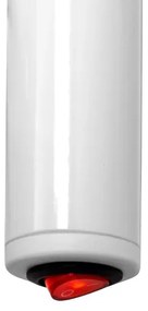 Elektrický sušiak na uteráky SILOUETTE 187W/230V 101,1 cm IP44 biela pravá zaokrúhlený