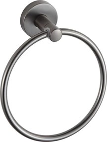 Mexen Remo, prsteňový vešiak na uterák, grafitová, 7050732-66