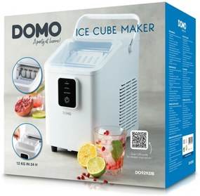 DOMO DO9292IB kompresorový výrobník ľadu, biela