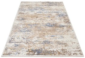 TA Béžovo-hnedý moderný koberec Mosso Rozmer: 80x150 cm