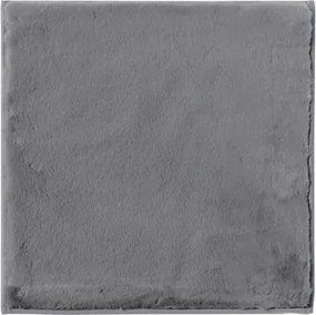 Kúpeľňová predložka Králik 50x50 cm, tmavo šedá%