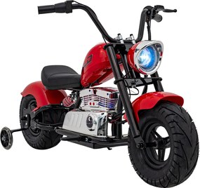 Ramiz Chopper Warrior Červená motorka