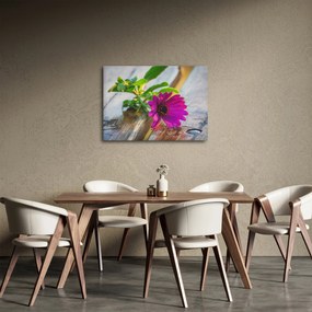 Obraz rezanej kvetiny (70x50 cm)
