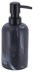 TENDANCE Dávkovač mydla Everist Black Marble, čierna, 300 ml