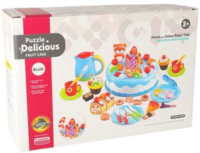 KIK Narodeninová torta 80 el. Modrá