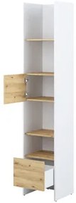 Polica Bed-Concept BC-23, Farby: biela / dub artisan