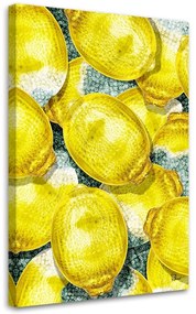 Gario Obraz na plátne Žlté citróny - Rubiant Rozmery: 40 x 60 cm