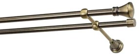 Garniže 16x16mm - dvojradové - KOLOSEO - antik