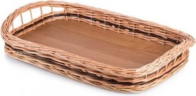 HRADIL Prútený podnos oválný KLASIK Rozmer:: d.52 x š.33 x v. 10,5 cm