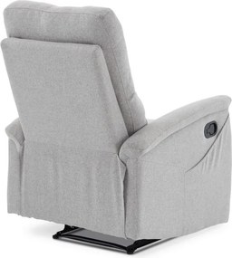 Polohovacie kreslo sivé TV-916 SIL2