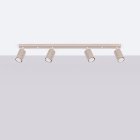 Brilagi - Bodové svietidlo CRESTO 4xGU10/10W/230V taupe