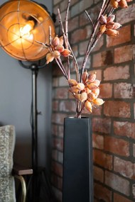 Váza OBELISK, sklolaminát, výška 80 cm, čierna