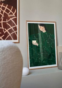 Moikka Plagát Coffee Alone At Place De Clichy by Sofia Lind 50x70 cm