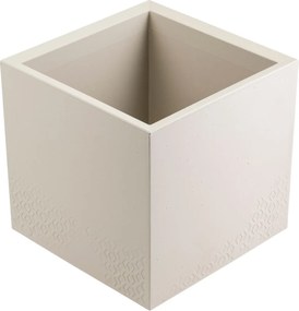 Květináč na kolečkách BETONIQUE 40x40 cm béžový