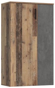 Botník ETON hnedý/antracitový