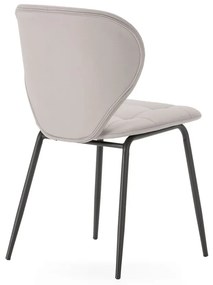 Béžové jedálenské stoličky v súprave 2 ks Maura – Marckeric