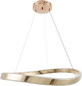 Toolight Toolight, LED závesné svietidlo, 80cm, 70W, 4000K, 5000lm SWE068-CP, zlatá lesklá, OSW-20168
