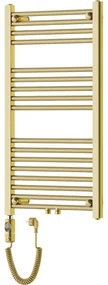 Mexen Mars, elektrické vykurovacie teleso 900 x 500 mm, 300 W, zlatá lesklá, W110-0900-500-2300-50