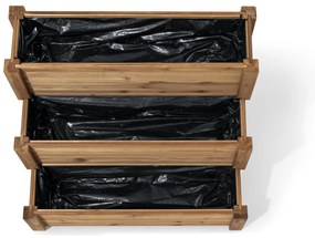 Schodový vyvýšený záhon s 3 úrovňami »Tinus«