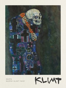 Umelecká tlač Death (Skull) - Gustav Klimt, (30 x 40 cm)