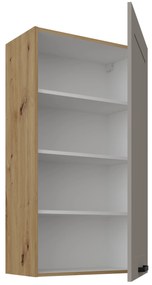 Horná kuchynská skrinka Lucid 60 G-108 1F (korpus: dub artisan + front: mdf claygrey). Vlastná spoľahlivá doprava až k Vám domov. 1134697