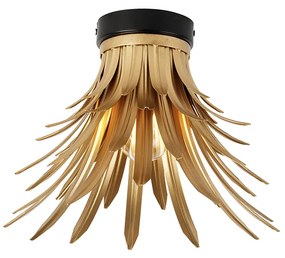 Stropné svietidlo Art Deco zlaté - Wesley