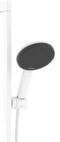 HANSGROHE Raindance Alive Select S sprchová súprava, ručná sprcha 3jet EcoSmart priemer 125 mm, 65 cm sprchová tyč Unica E Puro, jazdec Easy Slide a sprchová hadica 160 cm, matná biela, 24600700
