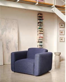 Tmavomodré kreslo Neom – Kave Home